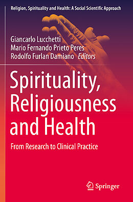 Couverture cartonnée Spirituality, Religiousness and Health de 