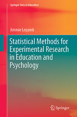E-Book (pdf) Statistical Methods for Experimental Research in Education and Psychology von Jimmie Leppink