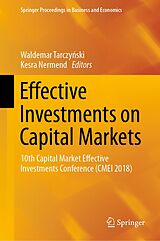 eBook (pdf) Effective Investments on Capital Markets de 