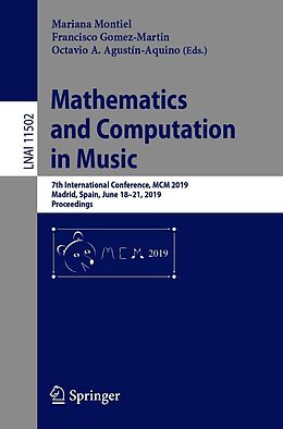 E-Book (pdf) Mathematics and Computation in Music von 