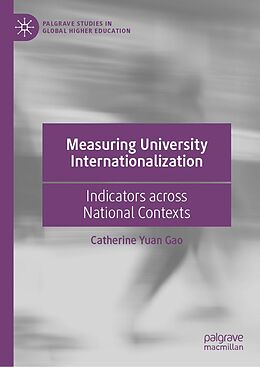 eBook (pdf) Measuring University Internationalization de Catherine Yuan Gao