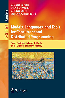 Kartonierter Einband Models, Languages, and Tools for Concurrent and Distributed Programming von 