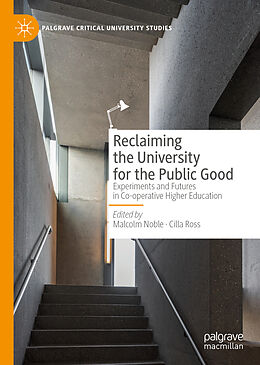 Livre Relié Reclaiming the University for the Public Good de 