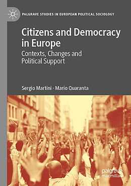 Kartonierter Einband Citizens and Democracy in Europe von Mario Quaranta, Sergio Martini