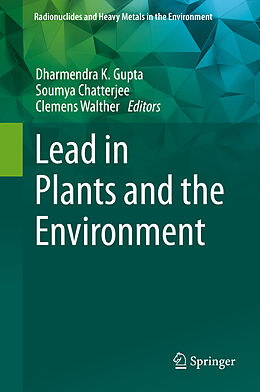 Fester Einband Lead in Plants and the Environment von 