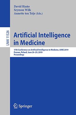 E-Book (pdf) Artificial Intelligence in Medicine von 