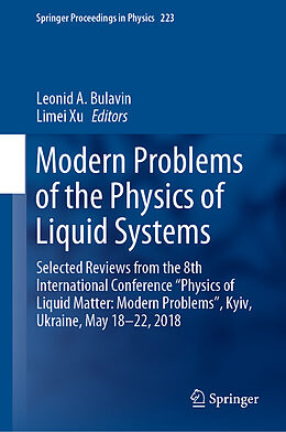 Fester Einband Modern Problems of the Physics of Liquid Systems von 