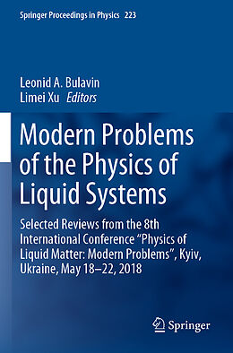 Kartonierter Einband Modern Problems of the Physics of Liquid Systems von 