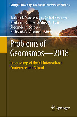 Livre Relié Problems of Geocosmos 2018 de 