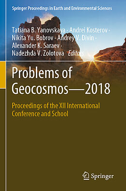Couverture cartonnée Problems of Geocosmos 2018 de 
