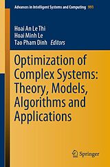 eBook (pdf) Optimization of Complex Systems: Theory, Models, Algorithms and Applications de 