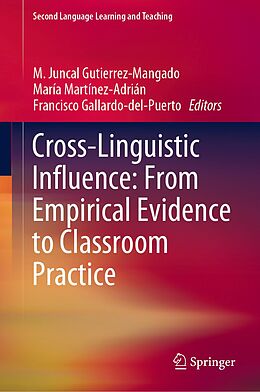 eBook (pdf) Cross-Linguistic Influence: From Empirical Evidence to Classroom Practice de 