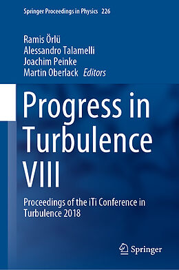 Fester Einband Progress in Turbulence VIII von 