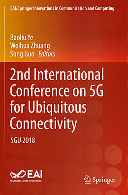 Kartonierter Einband 2nd International Conference on 5G for Ubiquitous Connectivity von 