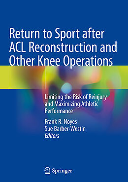 Couverture cartonnée Return to Sport after ACL Reconstruction and Other Knee Operations de 