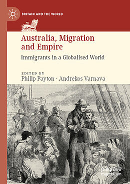 Couverture cartonnée Australia, Migration and Empire de 