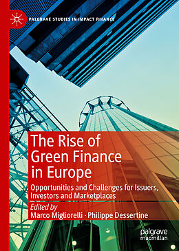 Livre Relié The Rise of Green Finance in Europe de 