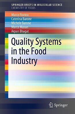 E-Book (pdf) Quality Systems in the Food Industry von Marco Fiorino, Caterina Barone, Michele Barone