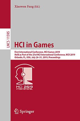 Kartonierter Einband HCI in Games von 