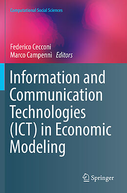 Kartonierter Einband Information and Communication Technologies (ICT) in Economic Modeling von 