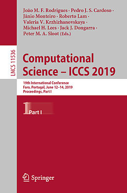 Kartonierter Einband Computational Science   ICCS 2019 von 