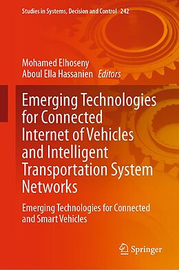 eBook (pdf) Emerging Technologies for Connected Internet of Vehicles and Intelligent Transportation System Networks de 