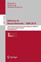 E-Book (pdf) Advances in Neural Networks - ISNN 2019 von 