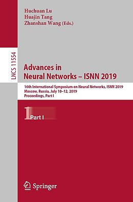 E-Book (pdf) Advances in Neural Networks - ISNN 2019 von 