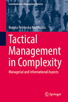 Fester Einband Tactical Management in Complexity von Renata Petrevska Nechkoska