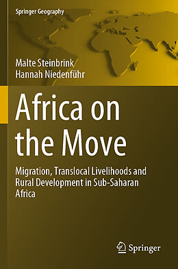 Couverture cartonnée Africa on the Move de Hannah Niedenführ, Malte Steinbrink