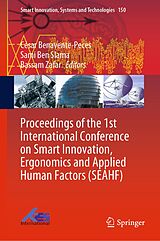 eBook (pdf) Proceedings of the 1st International Conference on Smart Innovation, Ergonomics and Applied Human Factors (SEAHF) de 