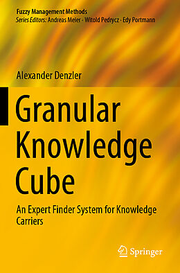 Couverture cartonnée Granular Knowledge Cube de Alexander Denzler