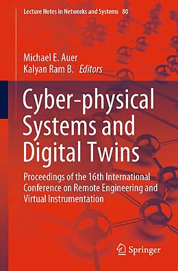 E-Book (pdf) Cyber-physical Systems and Digital Twins von 