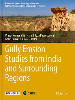 Couverture cartonnée Gully Erosion Studies from India and Surrounding Regions de 