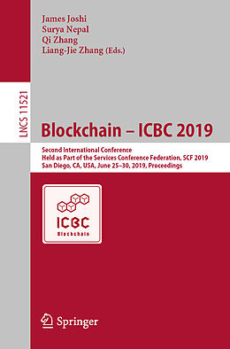Kartonierter Einband Blockchain   ICBC 2019 von 
