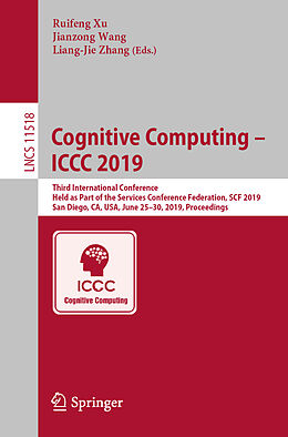 Kartonierter Einband Cognitive Computing   ICCC 2019 von 