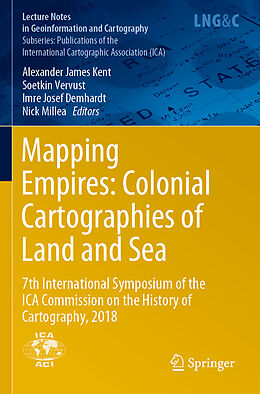 Kartonierter Einband Mapping Empires: Colonial Cartographies of Land and Sea von 