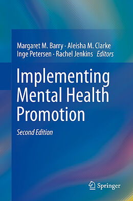 Livre Relié Implementing Mental Health Promotion de 