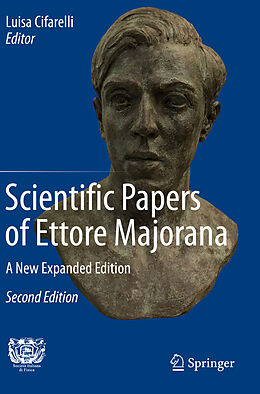 Couverture cartonnée Scientific Papers of Ettore Majorana de 