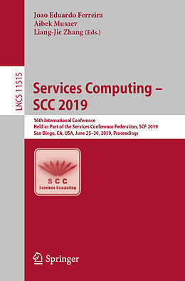 Kartonierter Einband Services Computing   SCC 2019 von 