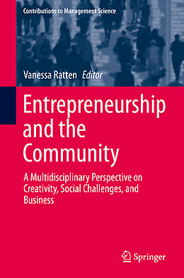 Fester Einband Entrepreneurship and the Community von 