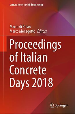 E-Book (pdf) Proceedings of Italian Concrete Days 2018 von 