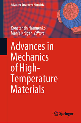 Fester Einband Advances in Mechanics of High-Temperature Materials von 
