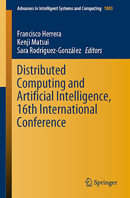 Couverture cartonnée Distributed Computing and Artificial Intelligence, 16th International Conference de 