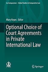 eBook (pdf) Optional Choice of Court Agreements in Private International Law de 