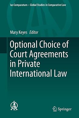 eBook (pdf) Optional Choice of Court Agreements in Private International Law de 