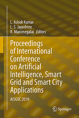 Livre Relié Proceedings of International Conference on Artificial Intelligence, Smart Grid and Smart City Applications de 