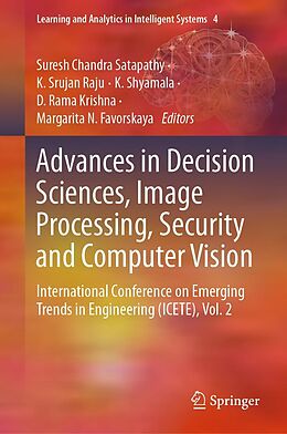 eBook (pdf) Advances in Decision Sciences, Image Processing, Security and Computer Vision de 