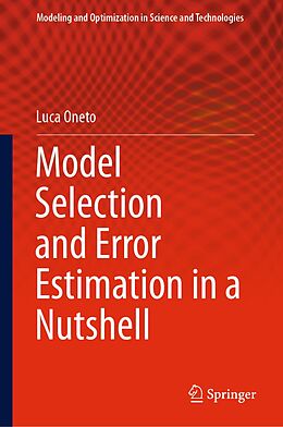 eBook (pdf) Model Selection and Error Estimation in a Nutshell de Luca Oneto