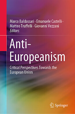 Livre Relié Anti-Europeanism de 